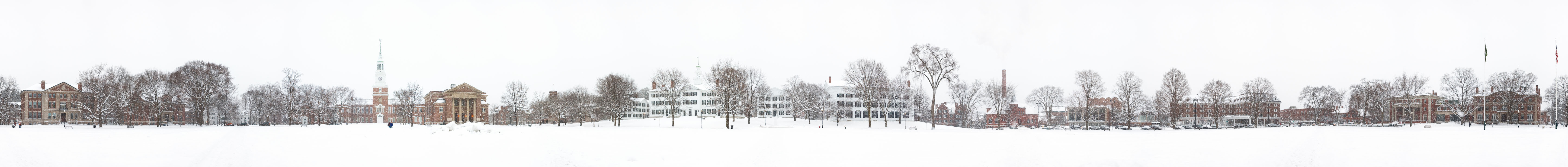 Dartmouth Pano Snowstorm